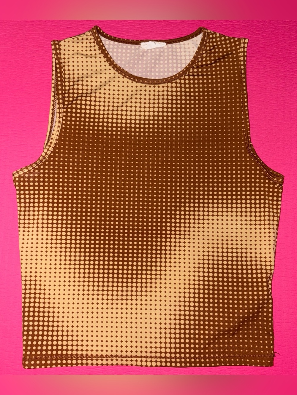Cotton On Brown Polka Dot Tank Top